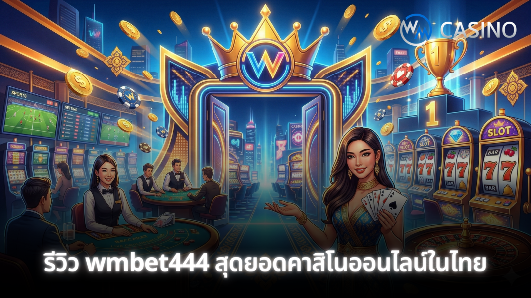 รีวิว wmbet444 สุดยอดคาสิโนออนไลน์ในไทย