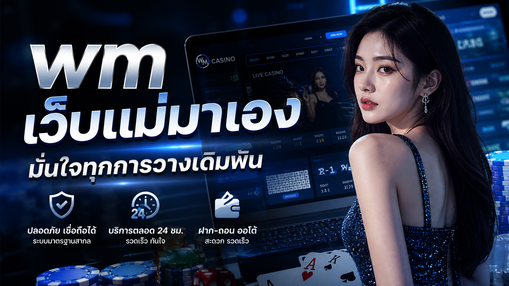 wm เว็บแม่มาเอง มั่นใจทุกการวางเดิมพัน ปี 2026